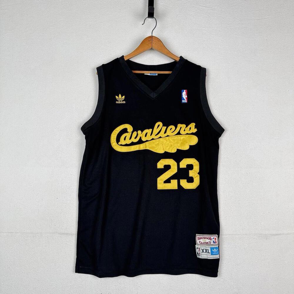 Lebron‎ James Cleveland Cavaliers Retro Adidas Hardwood Classics Jersey 2XL NBA